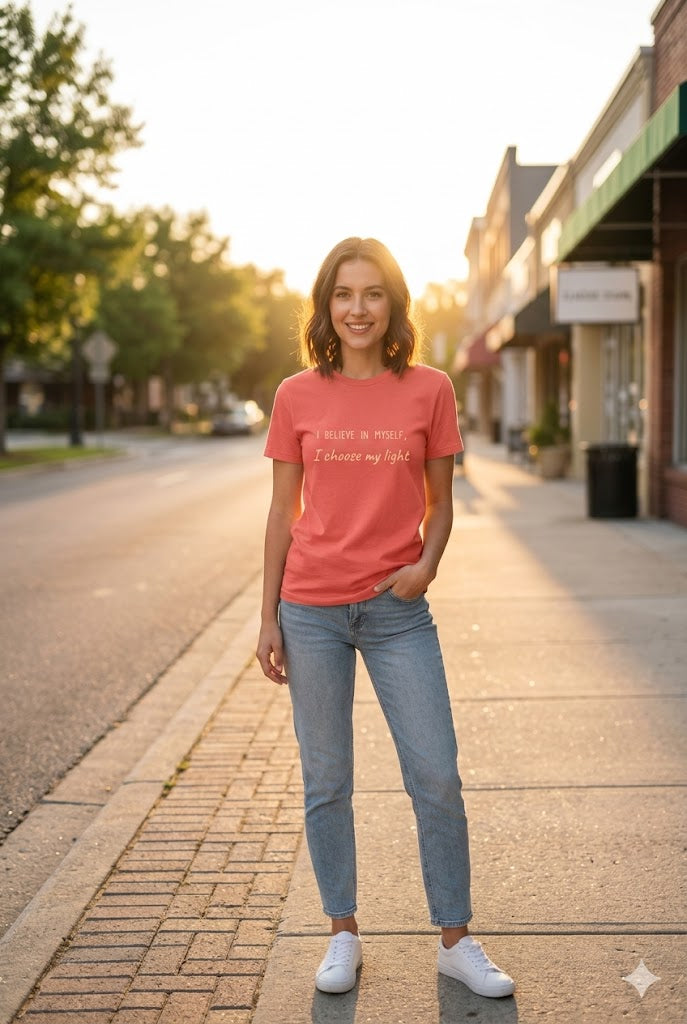 I Believe in Myself, I Choose my Light - Women's T-Shirt | WYRA