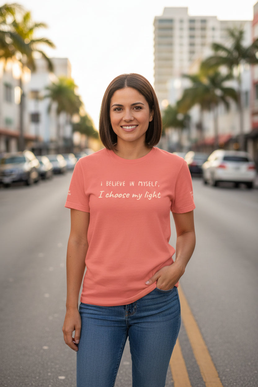 I Believe in Myself, I Choose my Light - Women's T-Shirt | WYRA